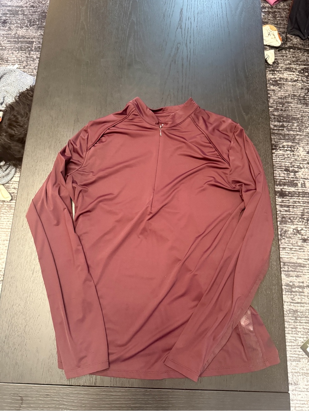 Lemieux Maroon Base Layer.